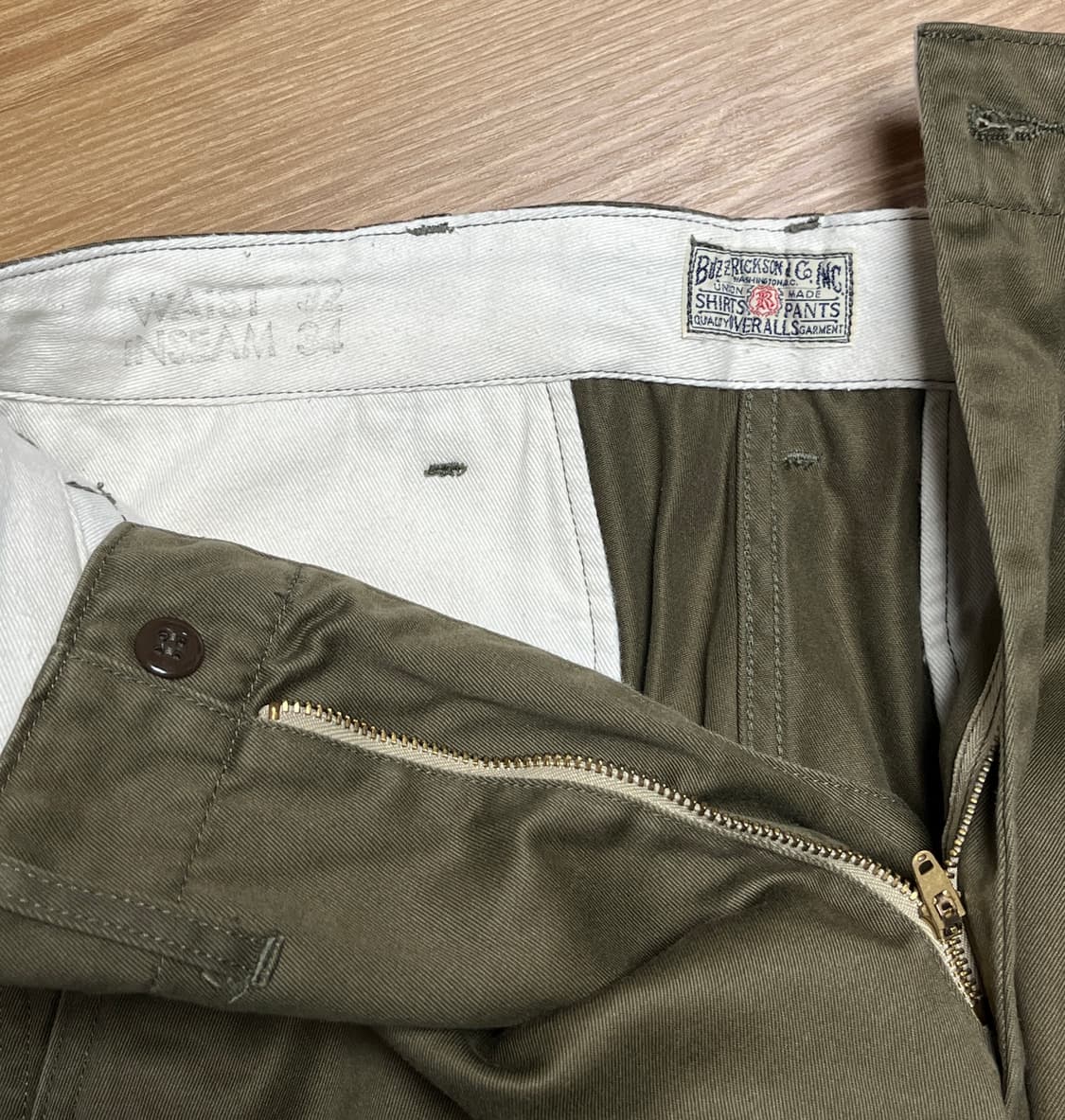 버즈릭슨 오리지널 스펙 치노팬츠 올리브 상품이미지1