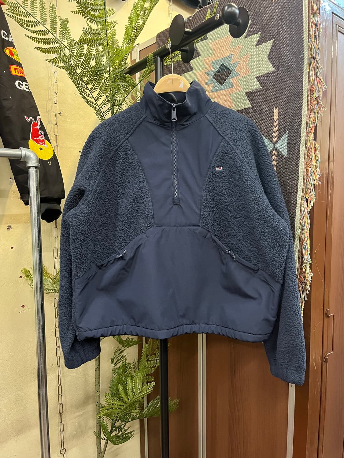 타미진스 플리스 오토맨 믹스 팝오버 자켓 #csz721 상품이미지1