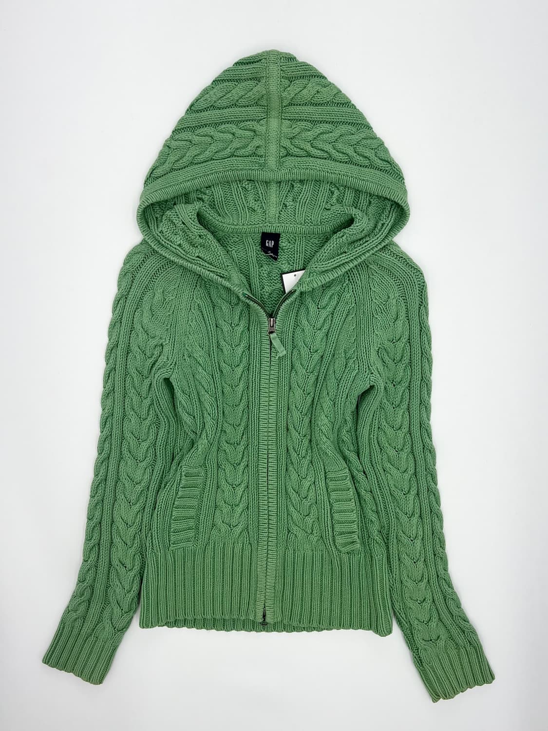 갭 후드 니트 집업 상품이미지1