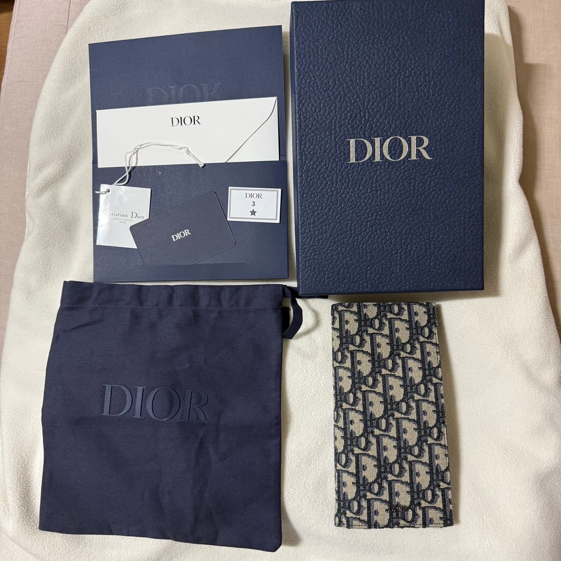 디올 오블리크 장지갑 상태SS팔아용 상품이미지1