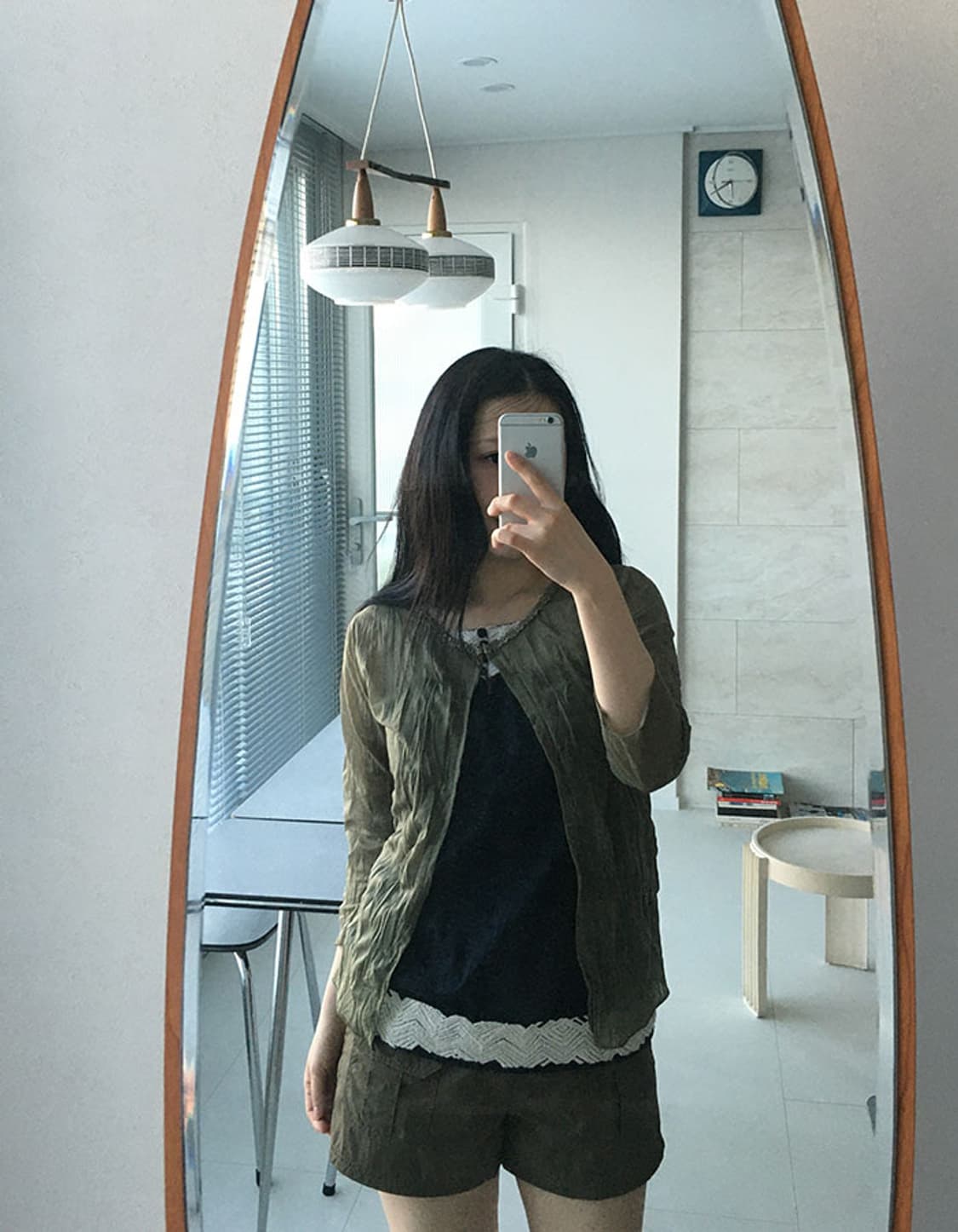 crinkle sheer cardigan 상품이미지6