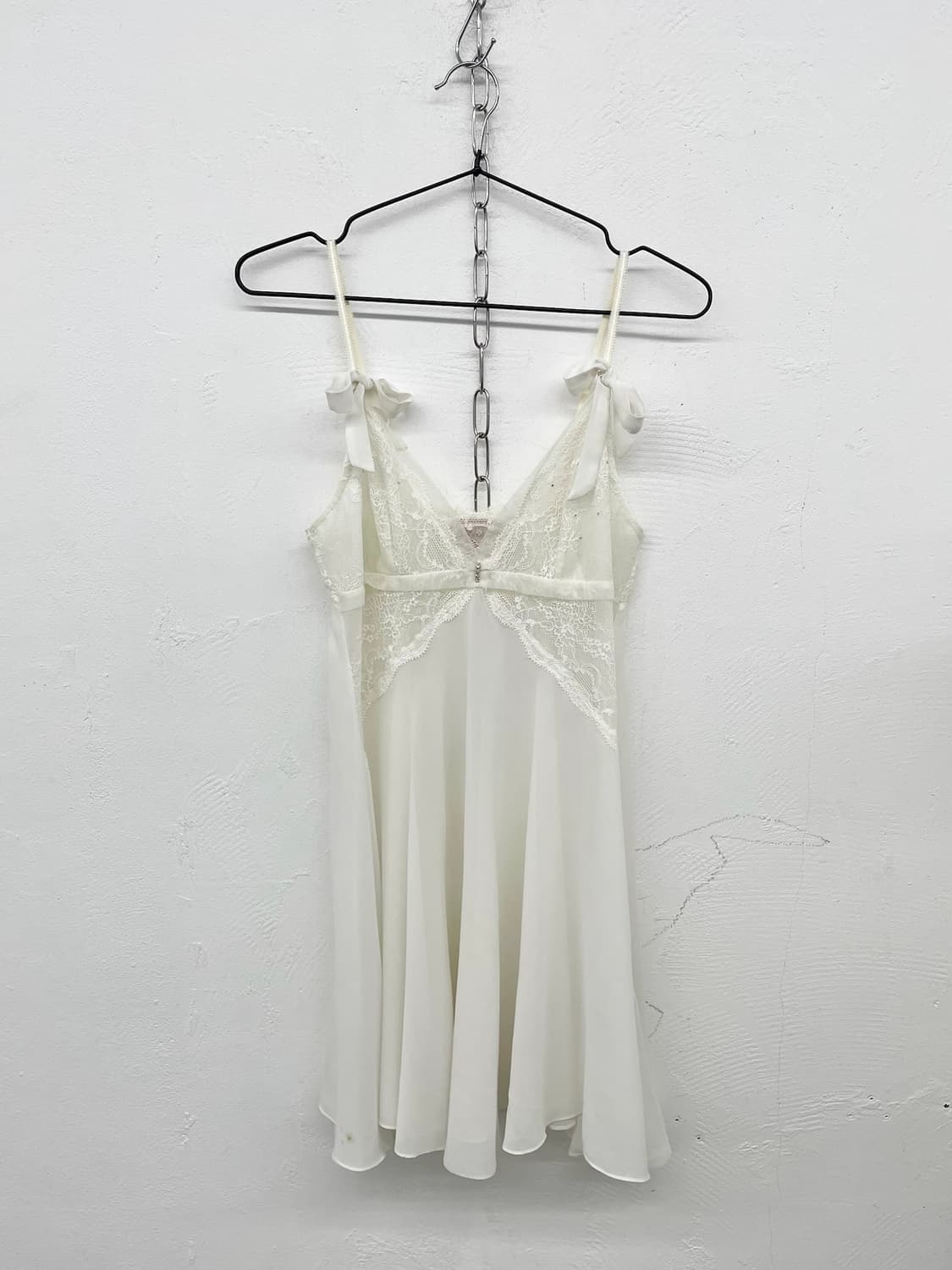 에블린 화이트페어리 리본 슬립 상품이미지4