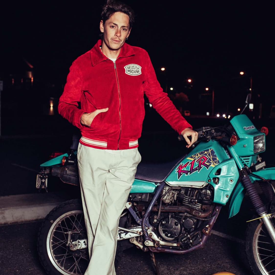 데우스 봄버자켓 상품이미지2