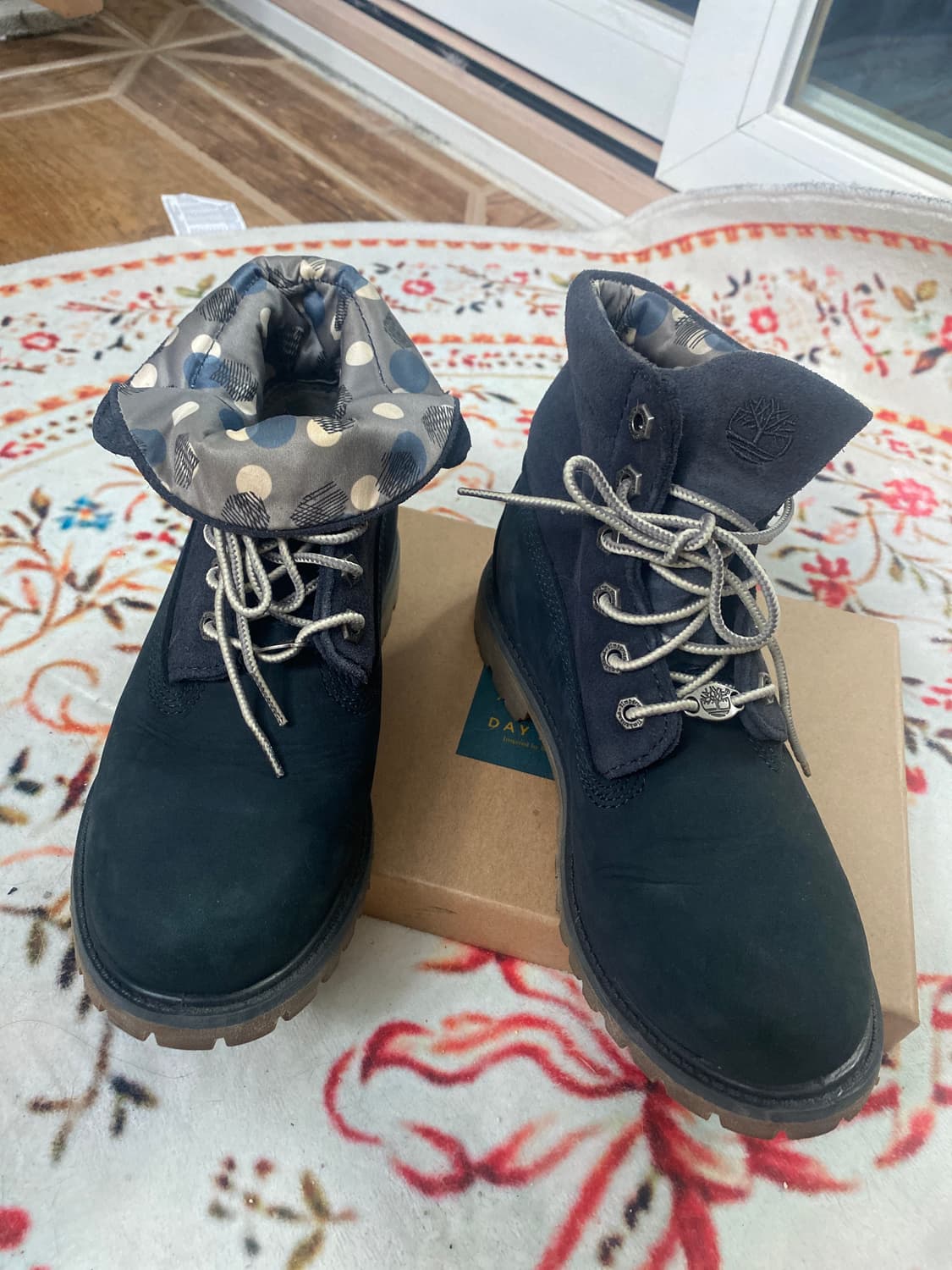 팀버랜드 롤탑 부츠 네이비 230mm 상품이미지1