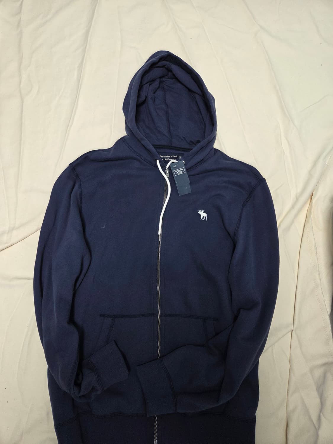 아베크롬비 네이비 후드집업 새상품 상품이미지1