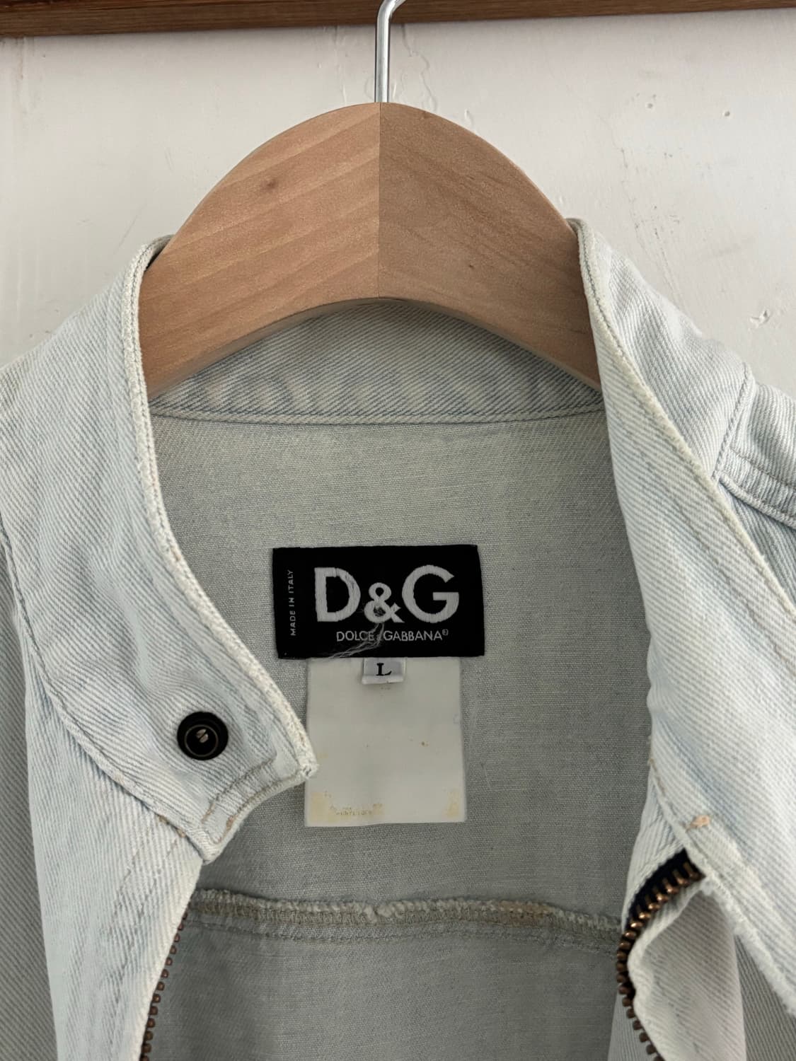 Dolce&Gabbana 돌체앤가바나 라이트 워싱 데님 자켓 상품이미지9