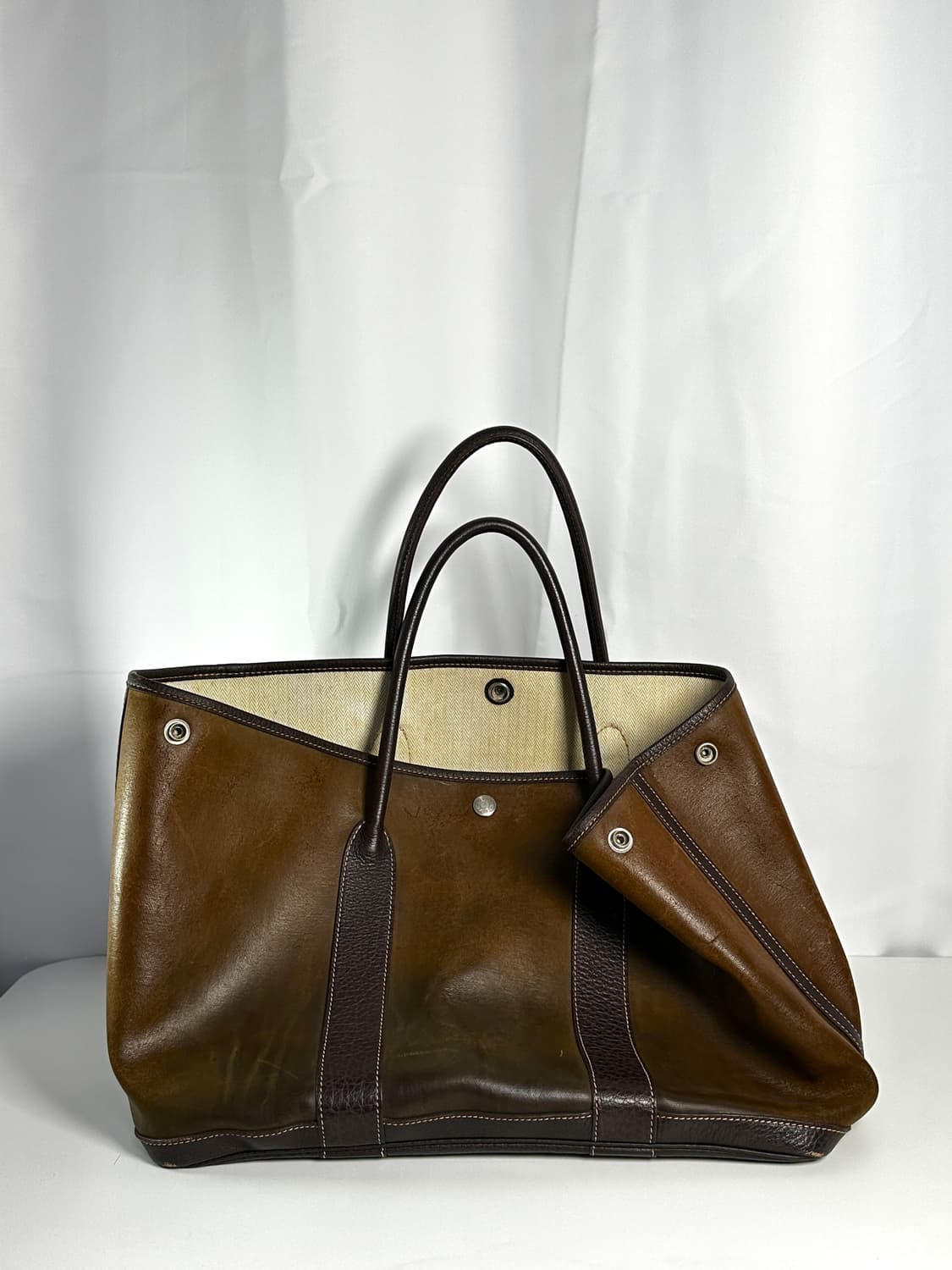 에르메스 가든파티 아마조니아 빈티지 토트백 상품이미지1