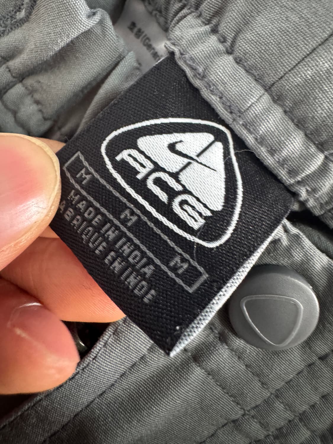 희귀!! 공용 나이키 ACG 올드스쿨 트라우저 나일론 팬츠 상품이미지3