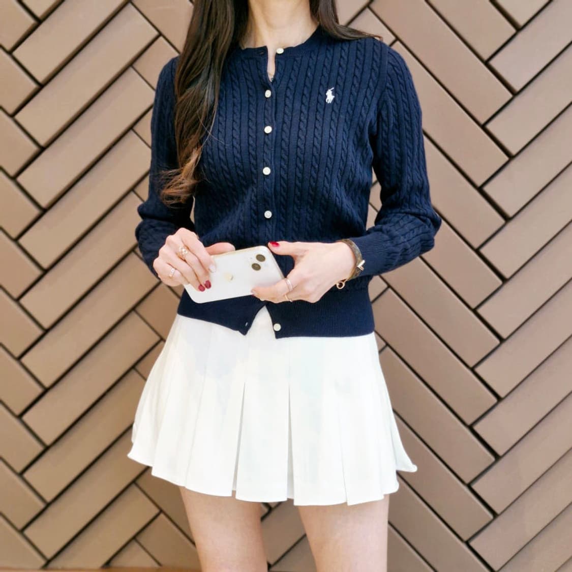 폴로 가디건 L사이즈 상품이미지1