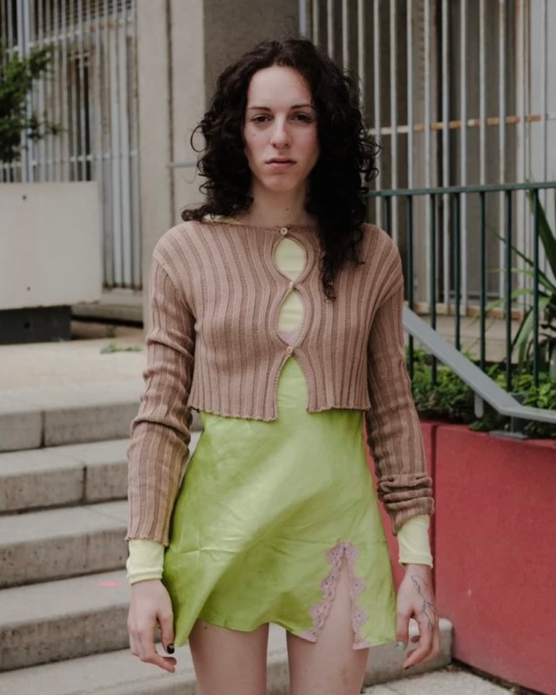 오눅착용) 베이스레인지 MACAU 가디건 S 상품이미지1