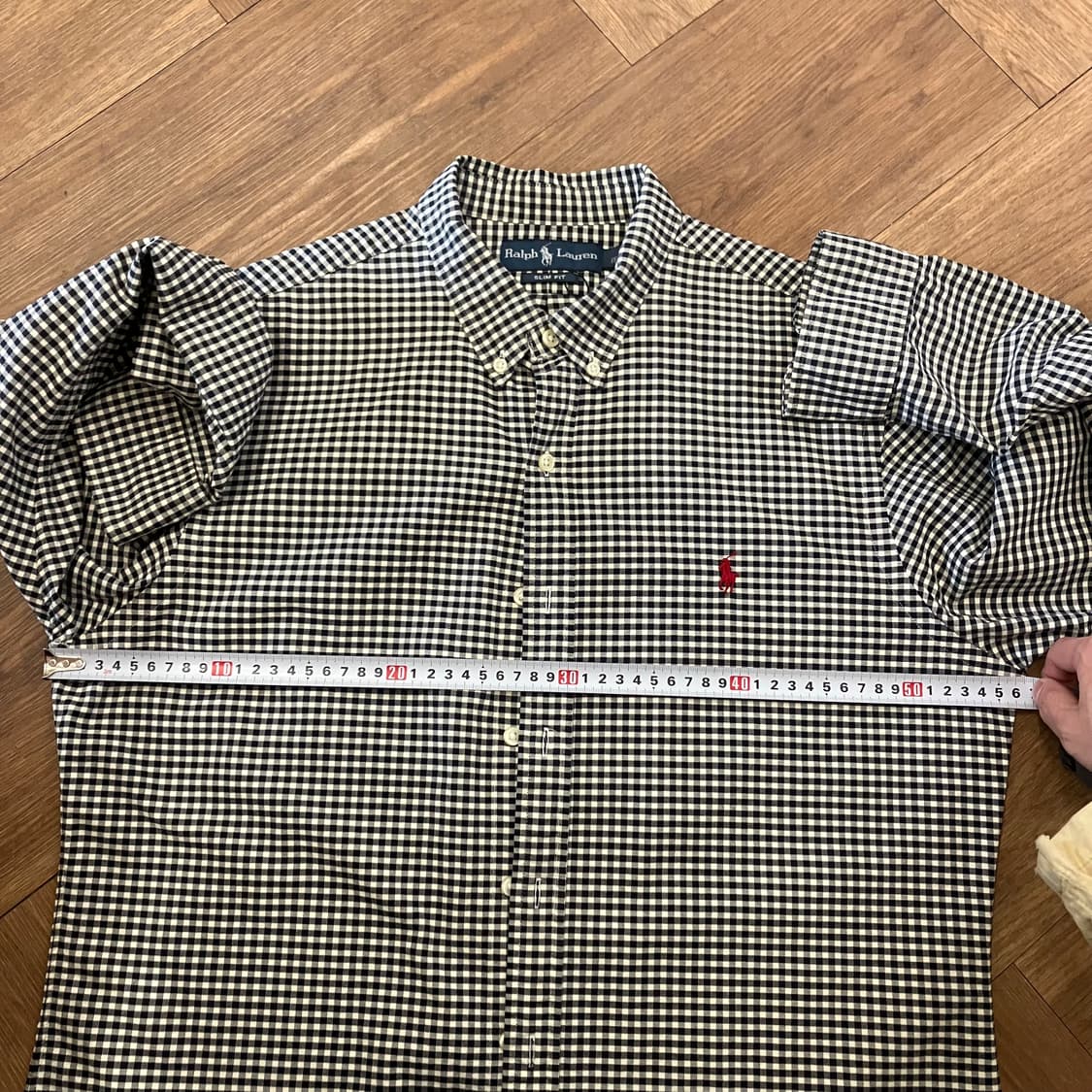 N38 폴로 깅엄체크 셔츠 상품이미지5