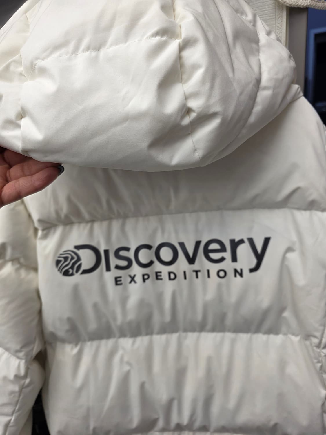 디스커버리 익스페디션 롱패딩 화이트 95 상품이미지8