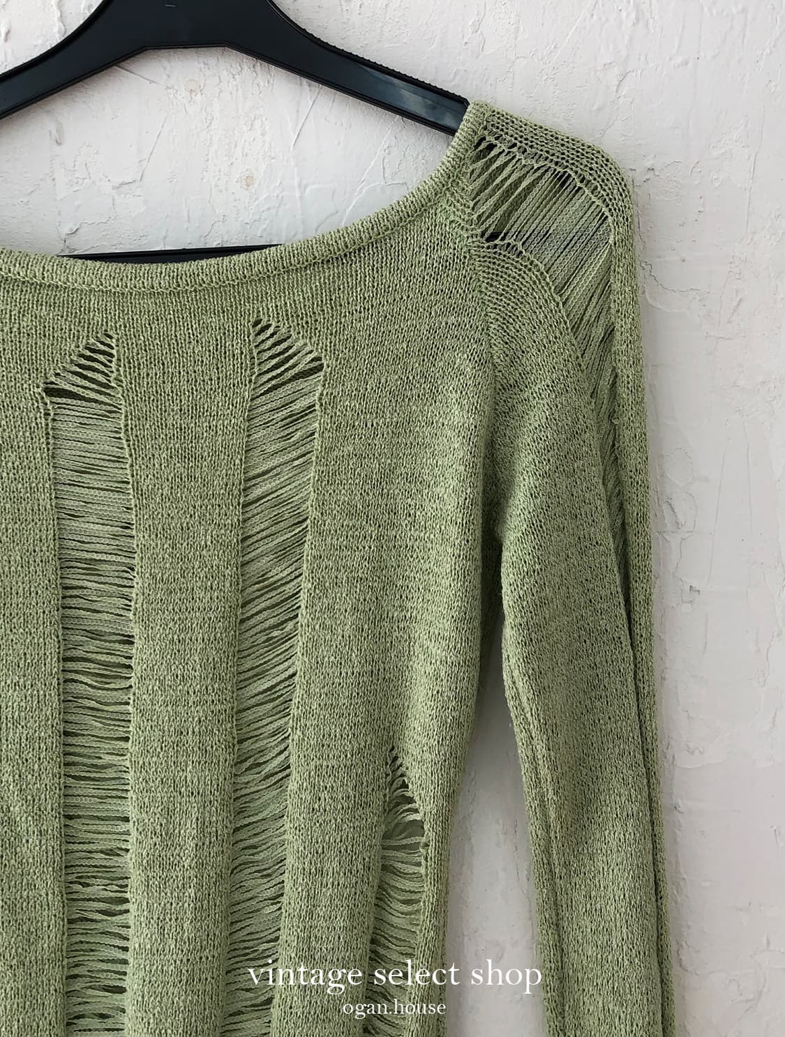 vintage destroyed knit top 상품이미지5