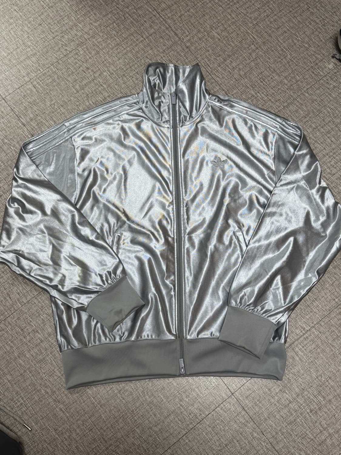 아디다스 오버사이즈 파이어버드 트랙탑 져지 실버 그레이 상품이미지2