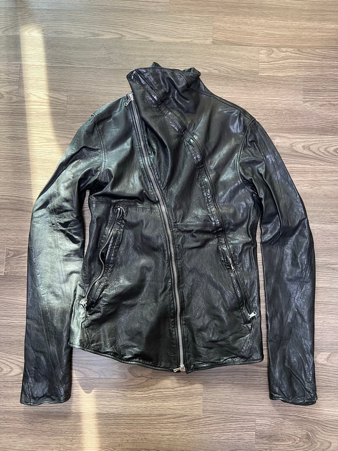 양가죽 아티잔 레더 자켓 캐롤크리스찬포엘 ma+ 보리스비잔샤베리 상품이미지1