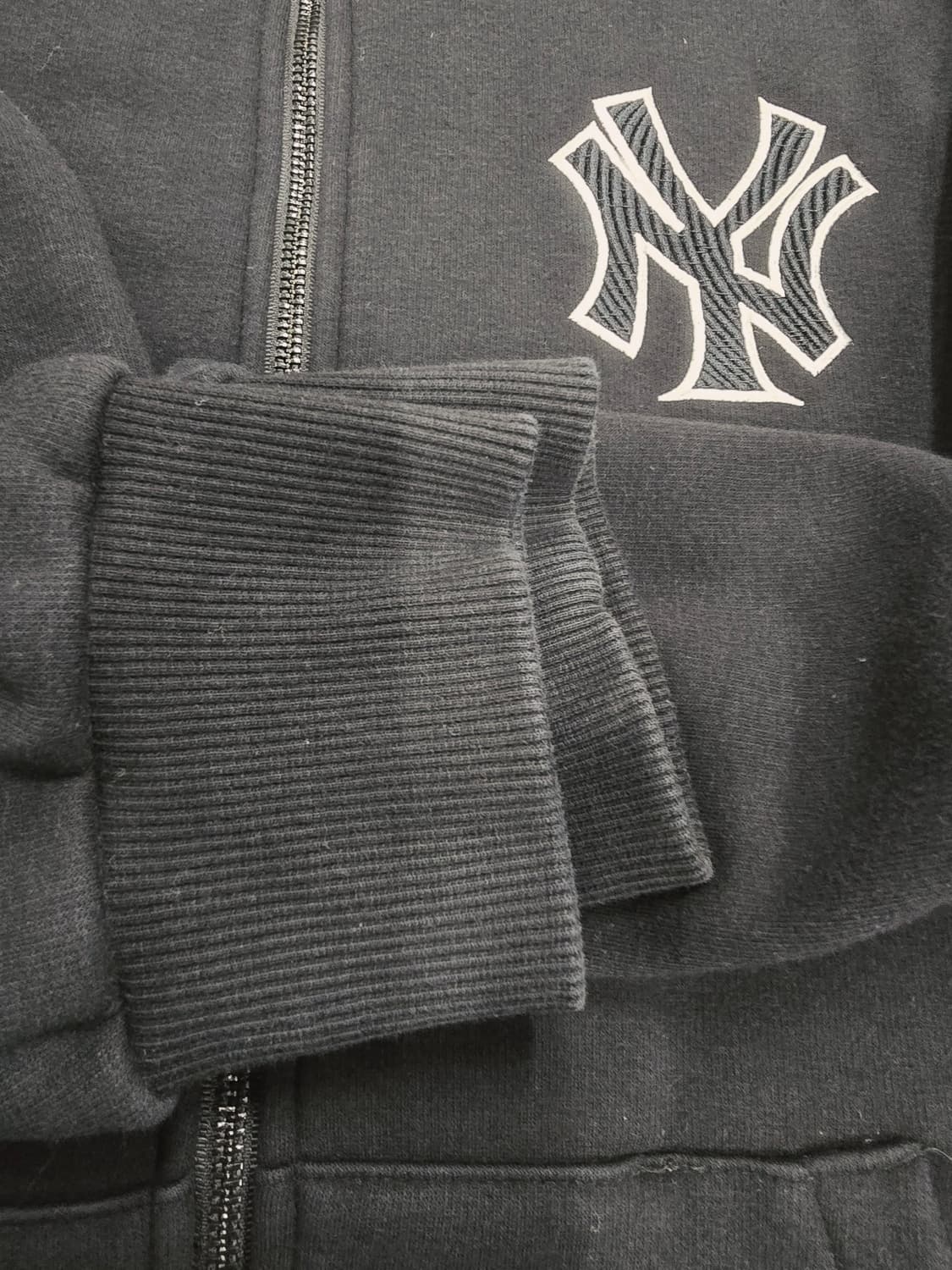 MLB 뉴욕 양키스 블랙 후드집업 상품이미지9