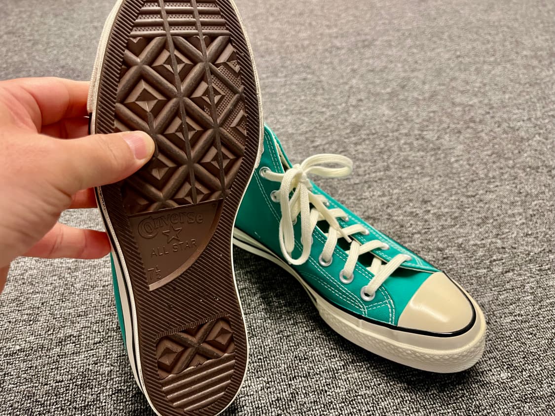 [260] 컨버스 척테일러 70s 하이 에메랄드 상품이미지6