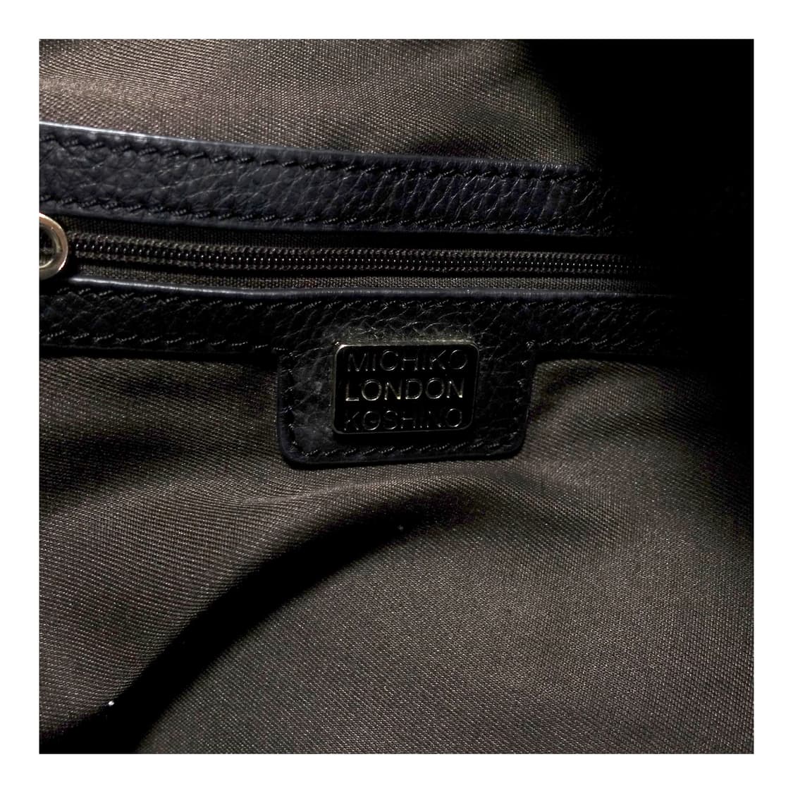 MICHIKO LONDON 미치코런던 코시노 자물쇠 소가죽 레더 숄더백 상품이미지9