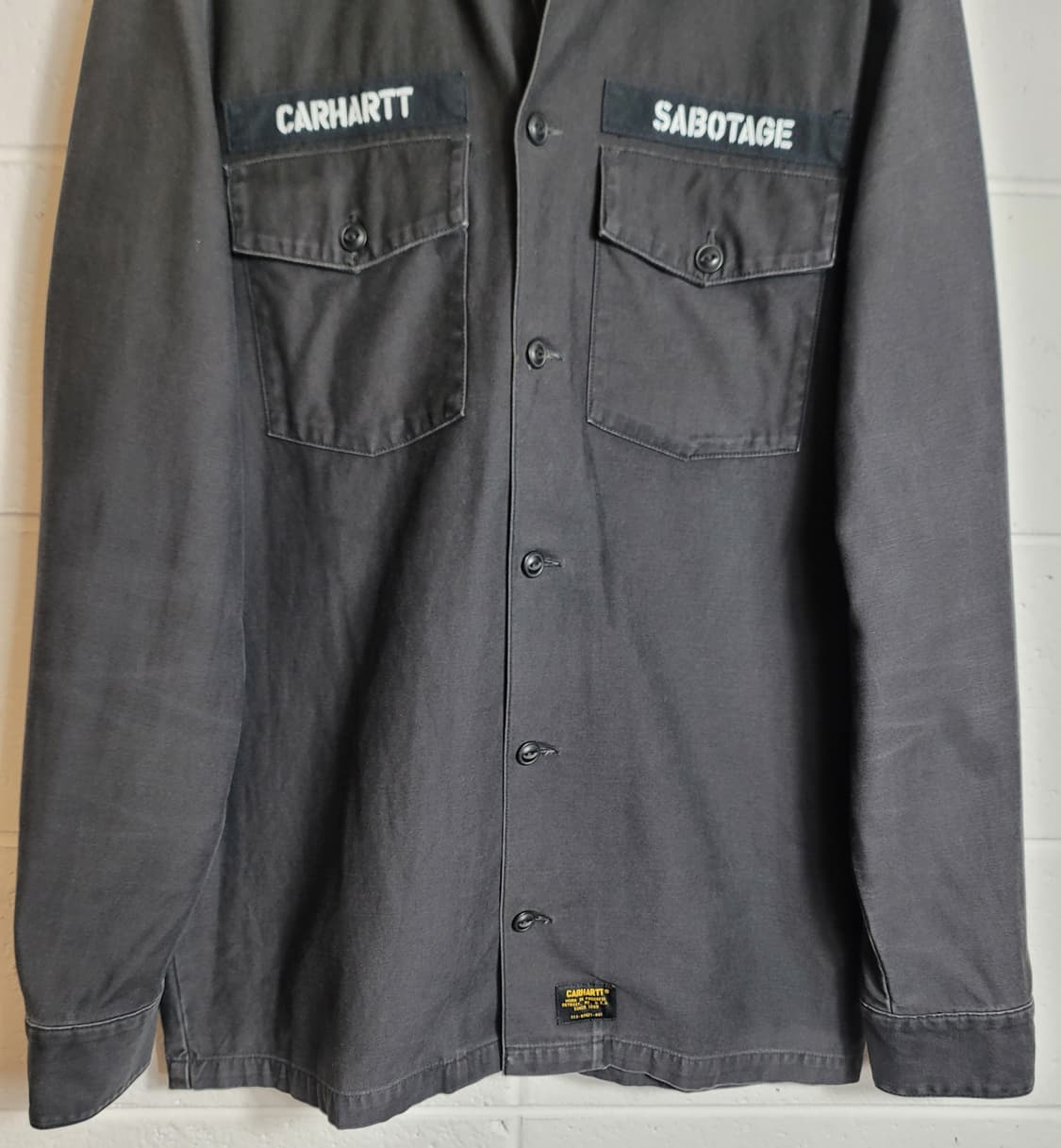 칼하트(CARHARTT) WIP 사보타지 셔츠(셔켓) 판매 상품이미지5