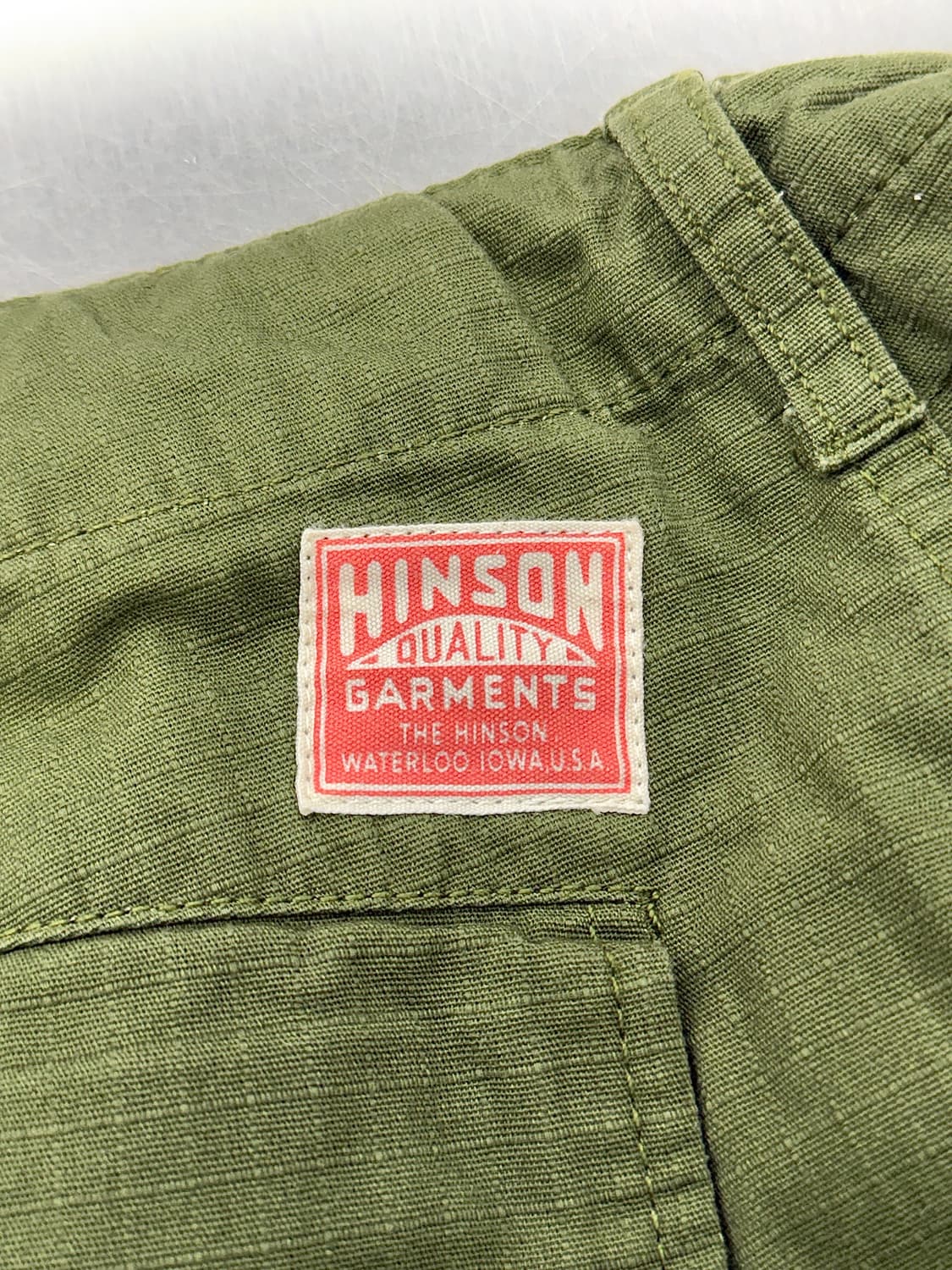 힌슨 정글그린 립스탑 유틸포켓 카고팬츠 상품이미지9