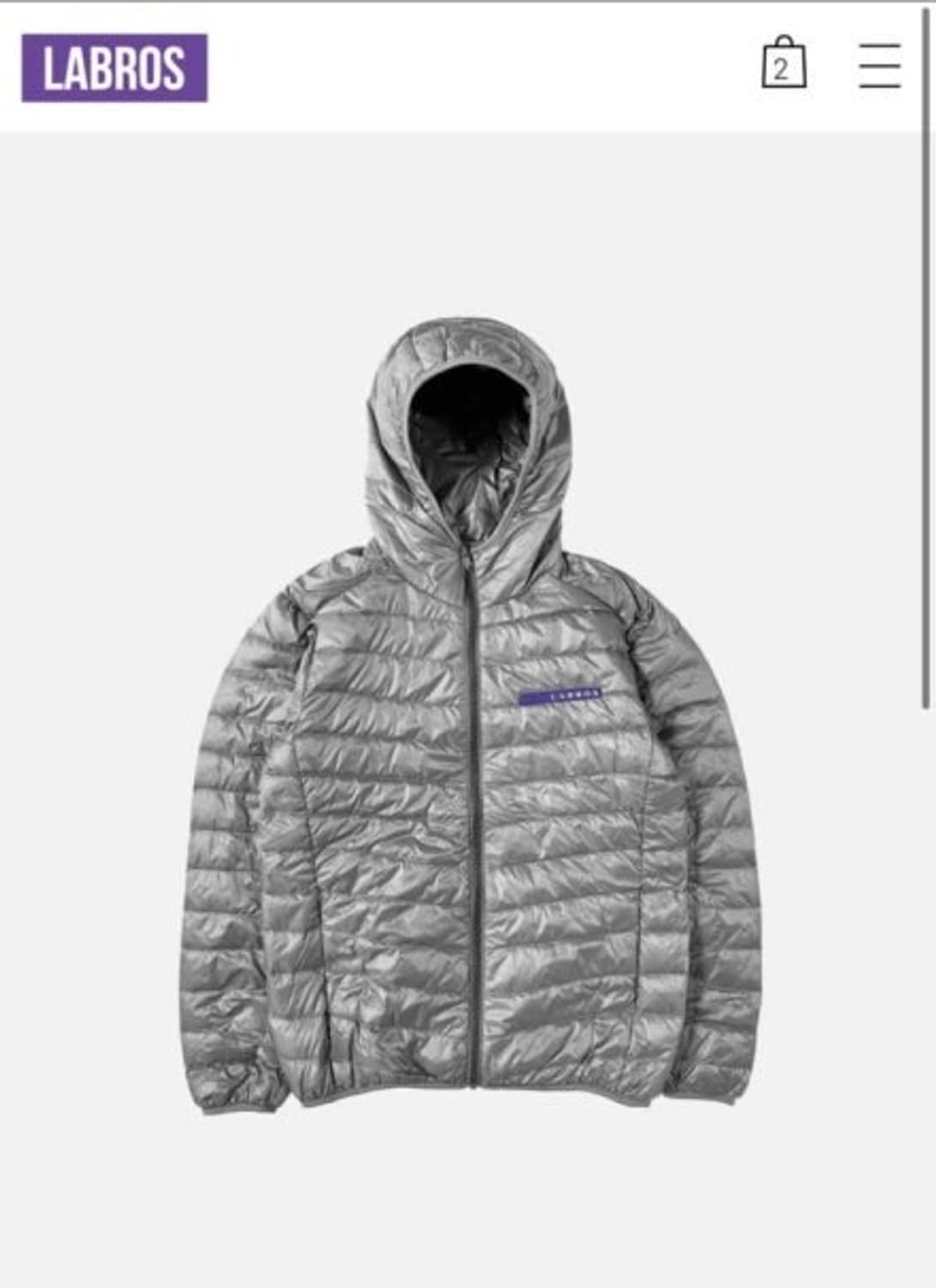 라브로스 경량 패딩 M 상품이미지1