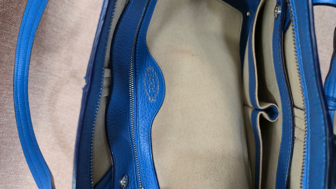 토즈 정품 - 조이 미디움 쇼퍼백 레더 지퍼 오픈 숄더백 상품이미지9