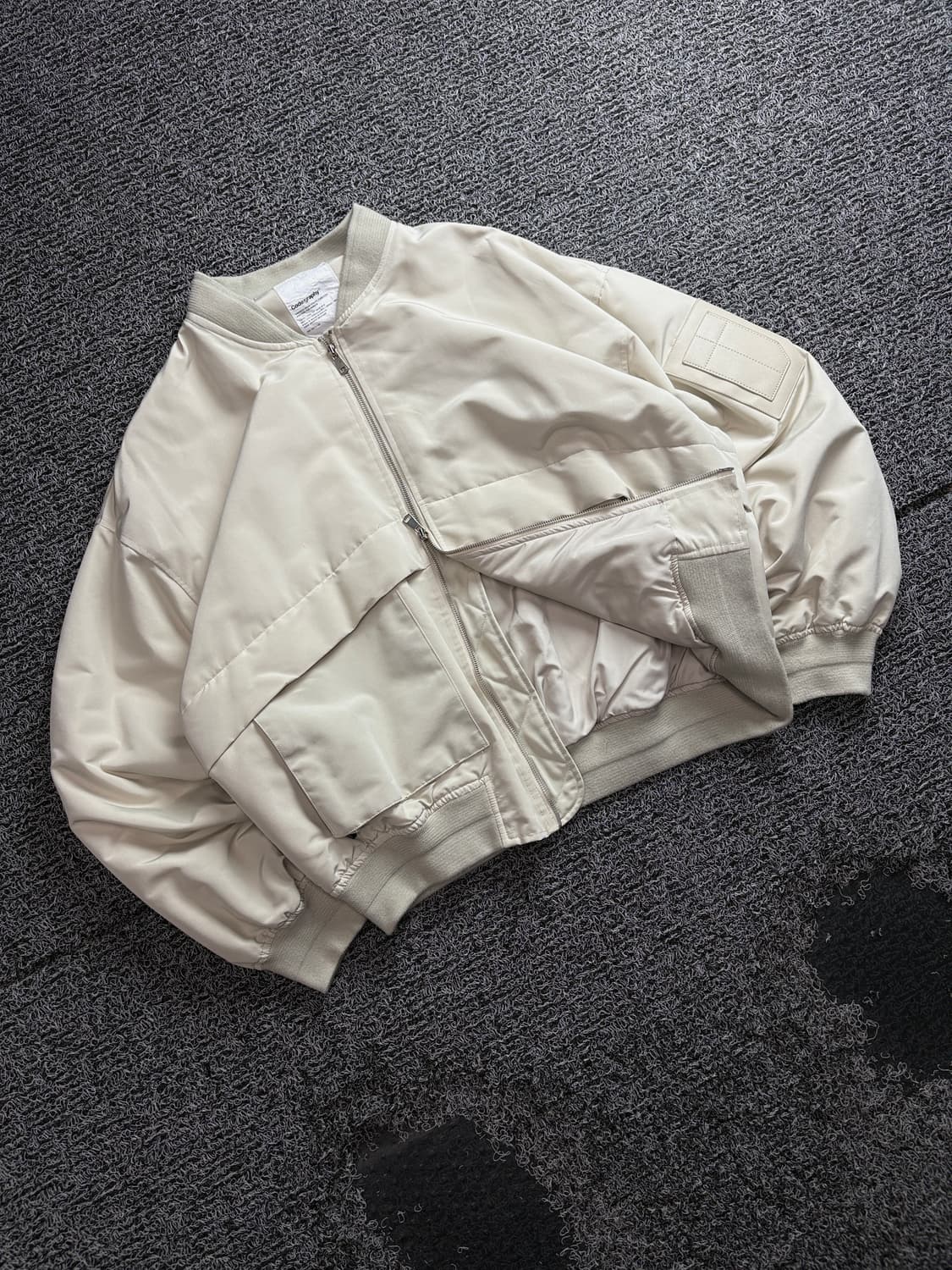 코드그라피 포켓 디테일 유틸리티 항공 자켓 4022 상품이미지1