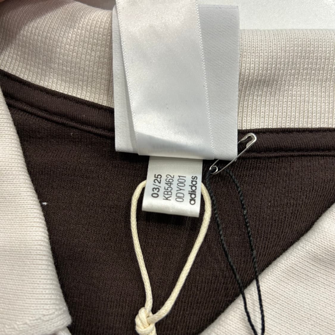 [2XL] 아디다스 와플 폴로 카라 반팔 티셔츠 브라운 A242 상품이미지8