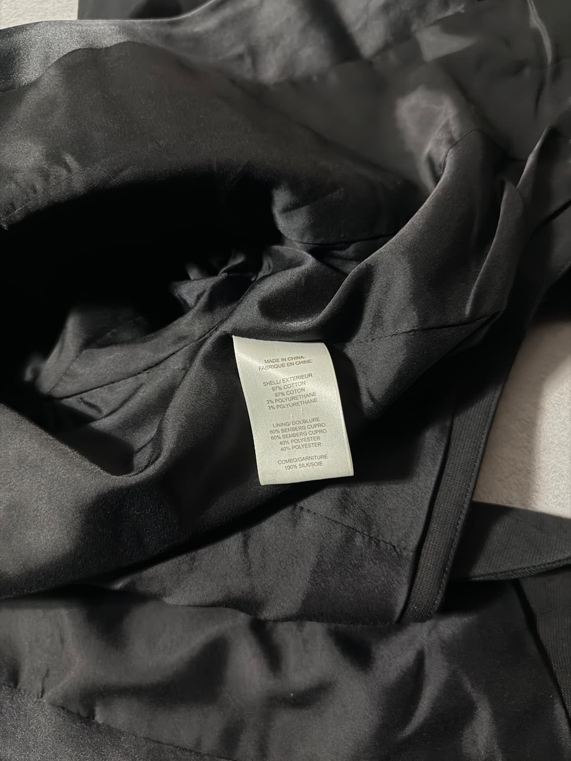 헬무트 랭 숄카라 코튼 자켓 상품이미지8