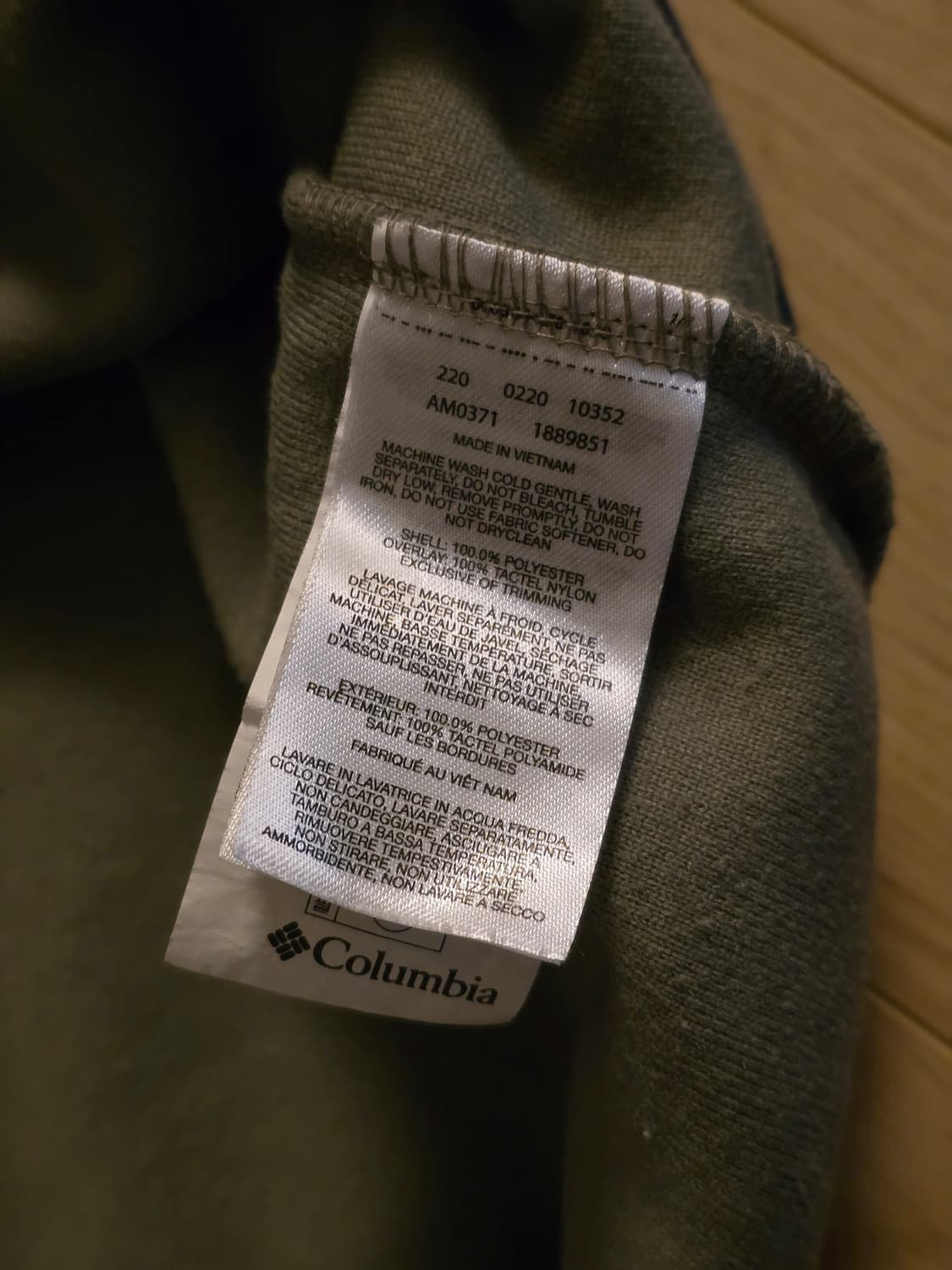 Columbia 컬럼비아 스냅 신칠라 플리스 반집업 L 상품이미지5