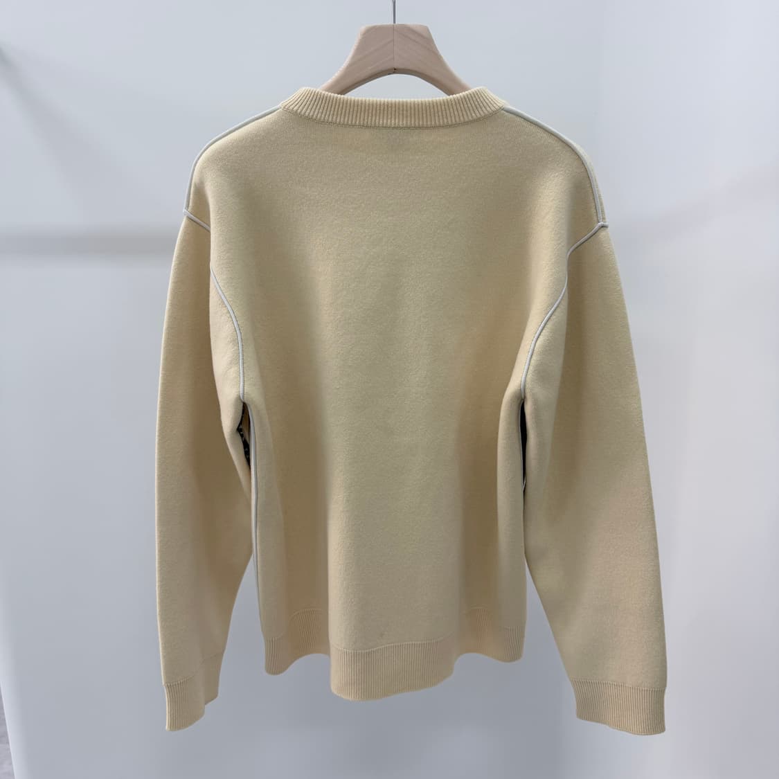 [S급/S] 루이비통 블루 오픈 슬리브 라운지웨어 모노그램 니트 상품이미지5