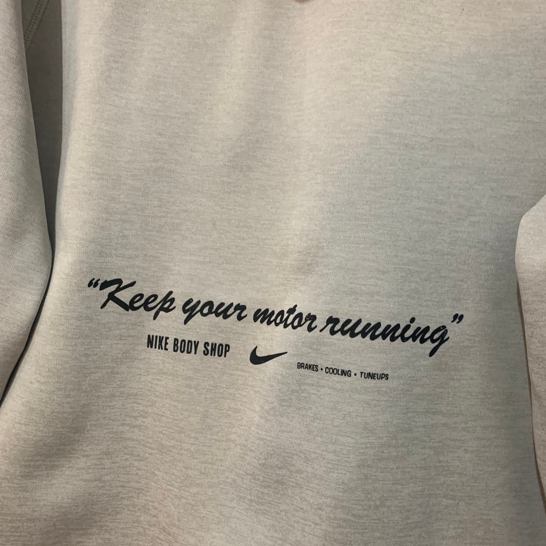 XL 나이키 써마핏 플리스 피트니스 페인팅 기모 후드티 상품이미지4