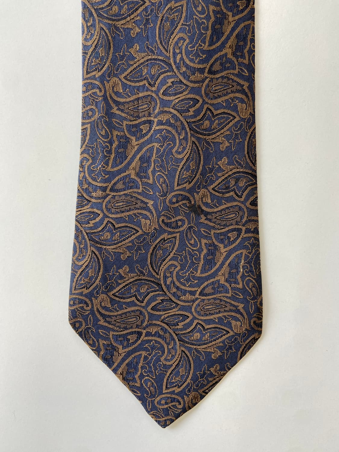 웅가로 페이즐리 (UNGARO)명품 정품 넥타이 8.3cm 상품이미지8