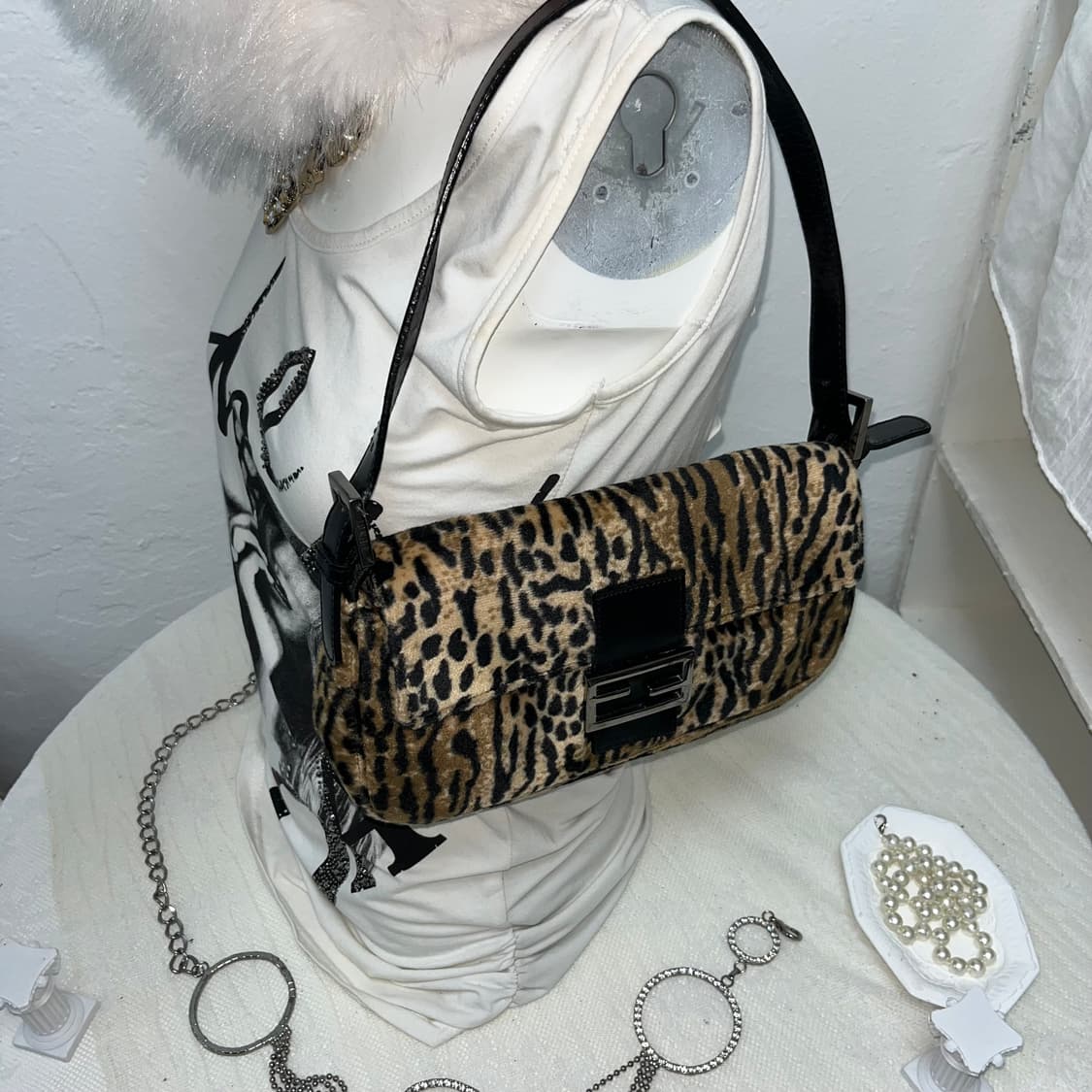 Fendi 레오파드 숄더백 상품이미지1