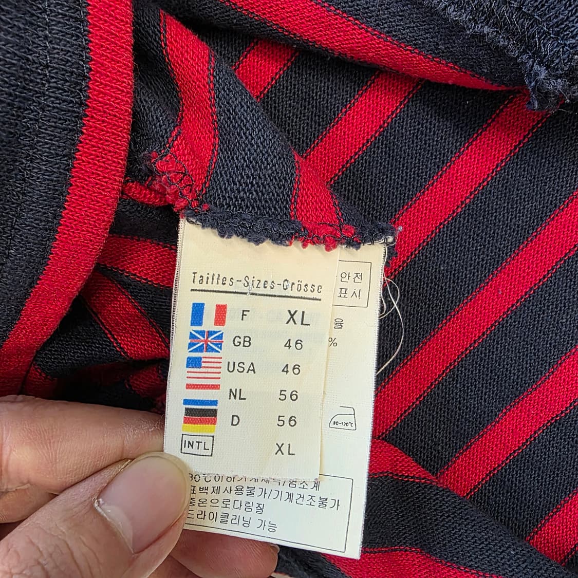 [XL]세인트제임스 스트라이프 단가라 티셔츠 상품이미지4