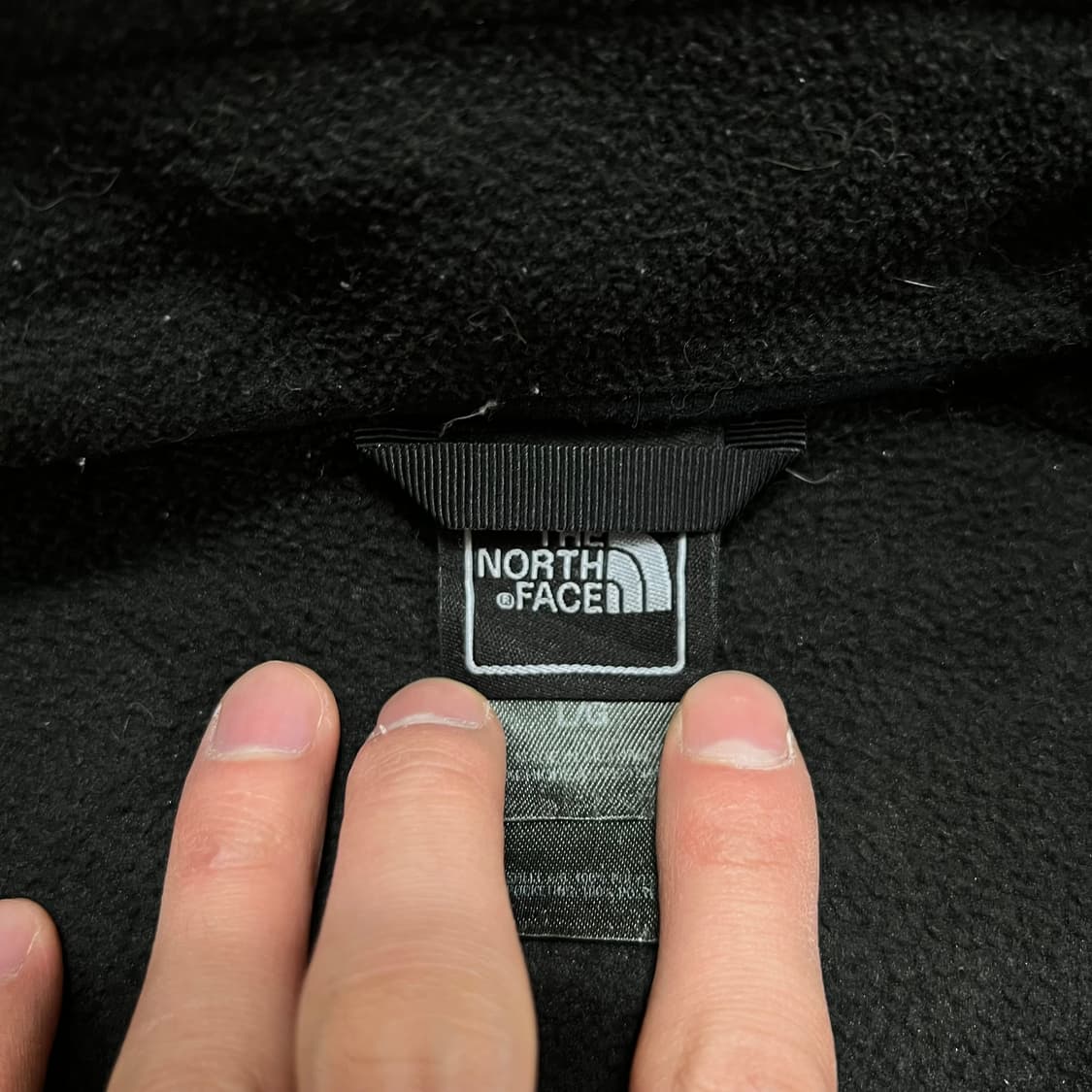 노스페이스 하프돔 로고 후리스 플리스 집업자켓 [블랙] L/100 상품이미지5