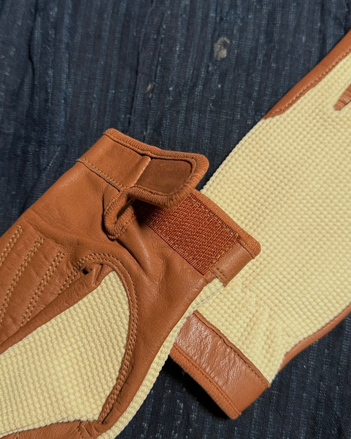 와플 & 레더 장갑 S 상품이미지4