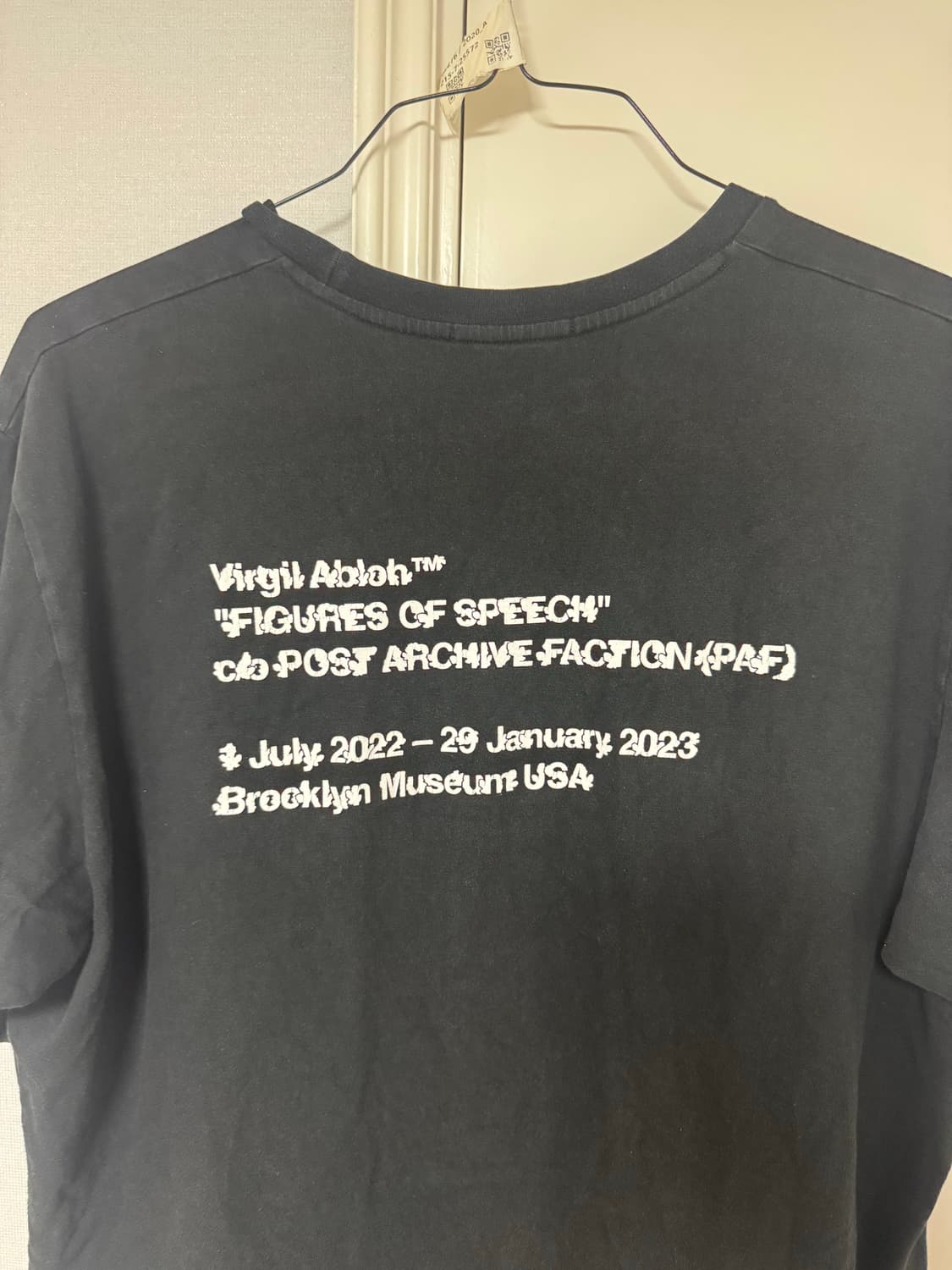 포스트아카이브팩션 오프화이트 피규어 오브 스피치 반팔 상품이미지2