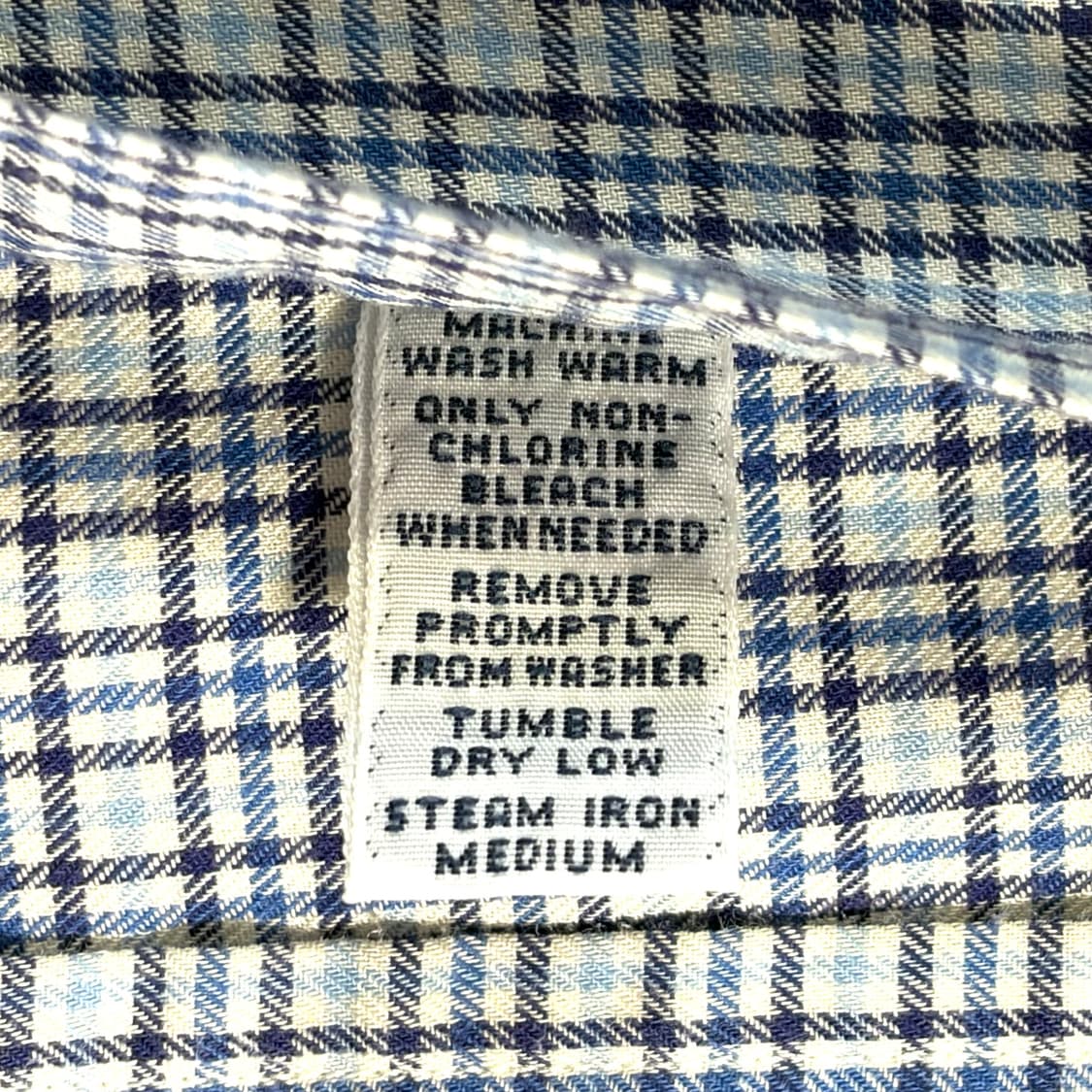 랄프로렌 네이비 체크 셔츠 상품이미지6