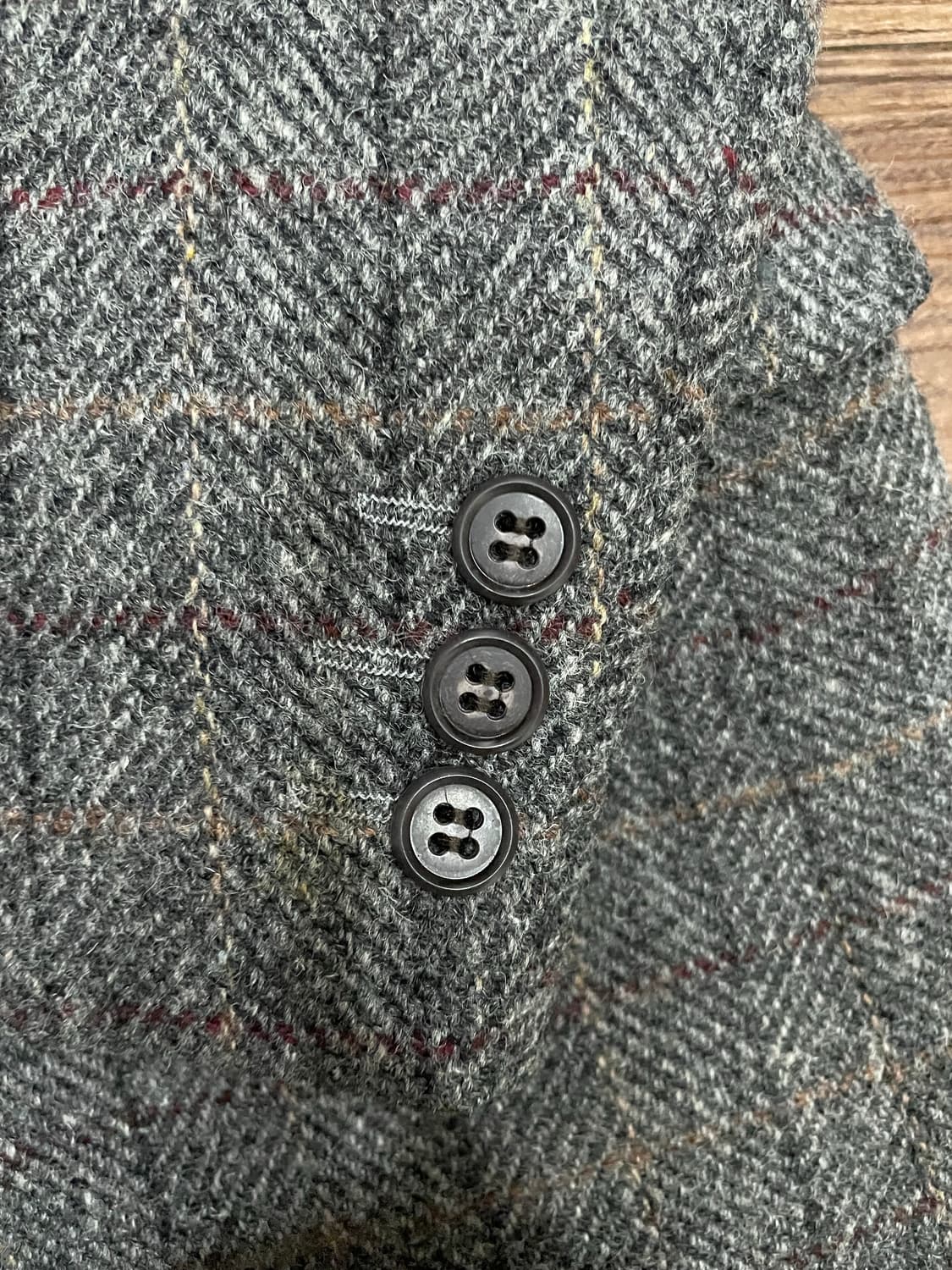 아자부 테일러 해리스트위드 울 자켓 95 상품이미지6