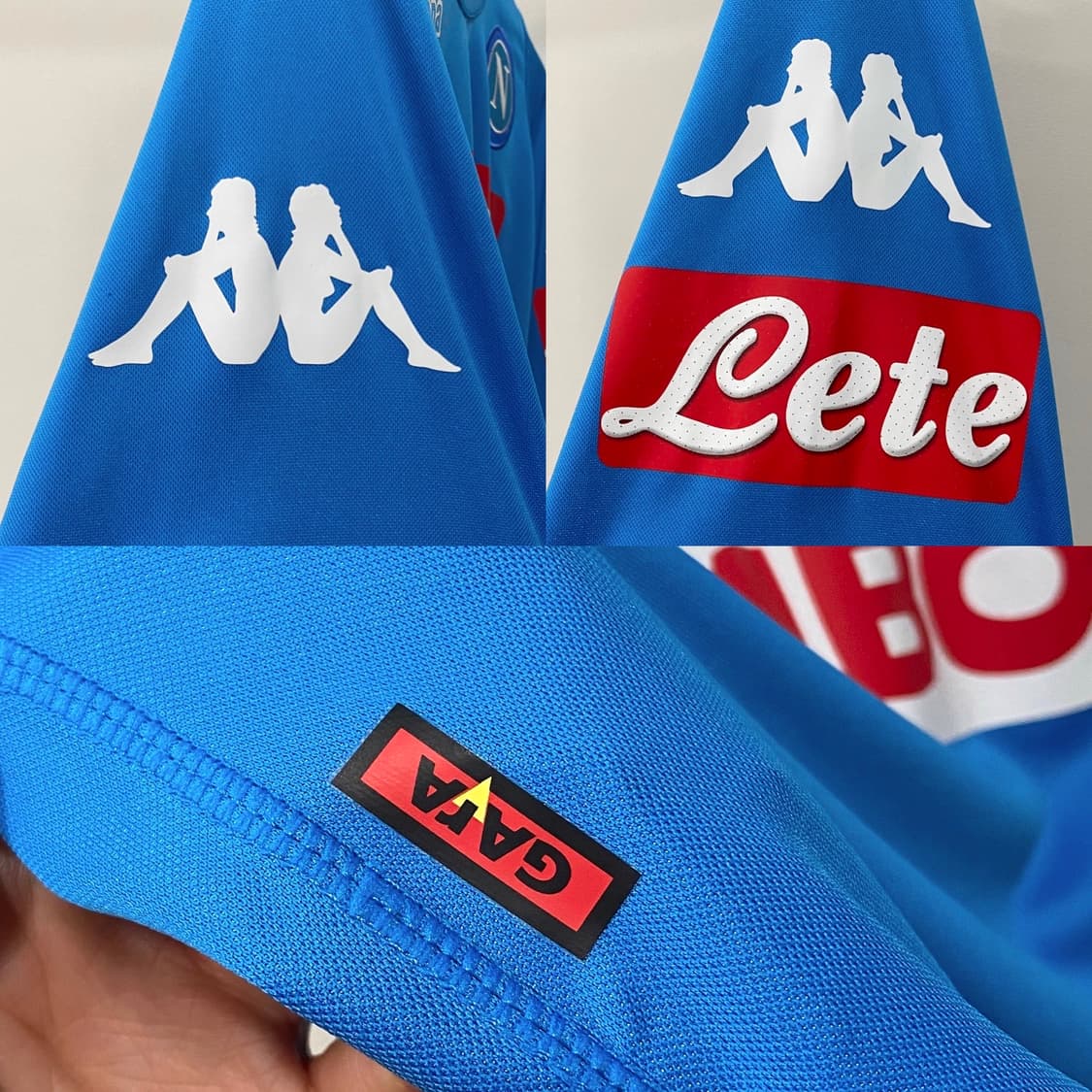 카파 SSC나폴리 긴팔 트레이닝 져지 상품이미지7