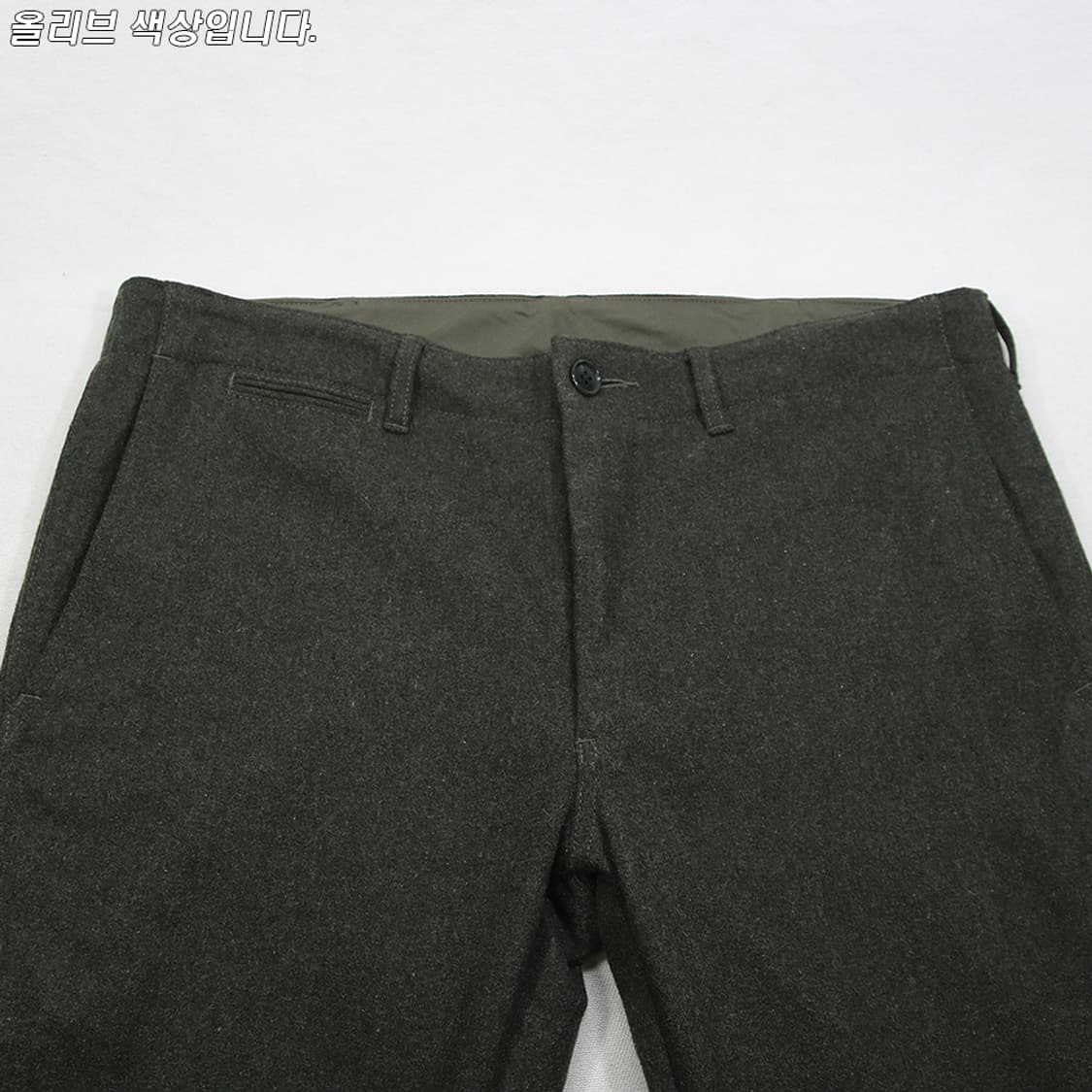 (착용컷) UNITED ARROWS 모직 팬츠 (남성용 34.5) 상품이미지4