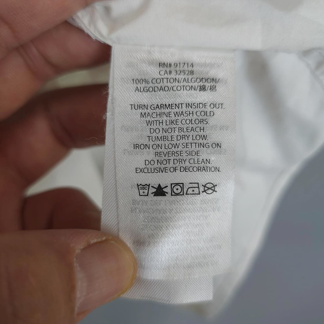 아르마니 익스체인지 Armani Exchange 로고 패턴 셔츠 M 상품이미지7