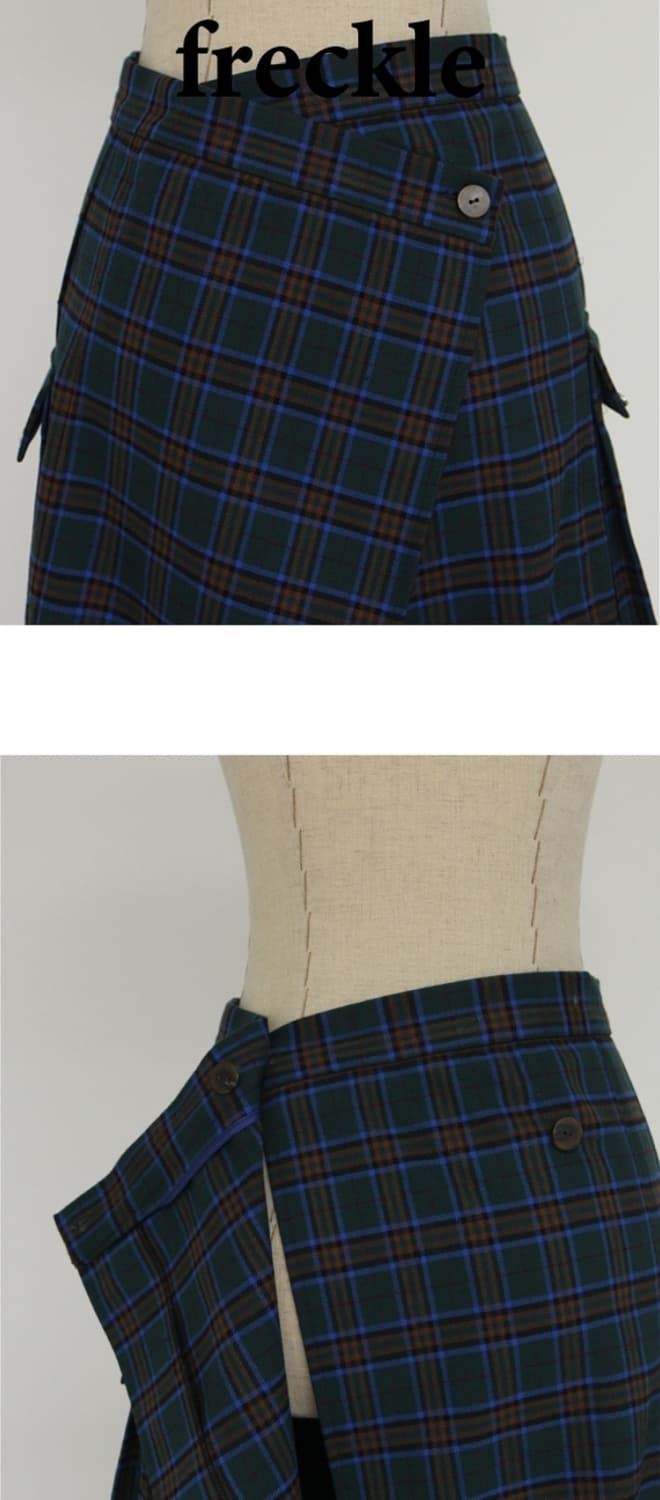 freckle 체크스커트 상품이미지7