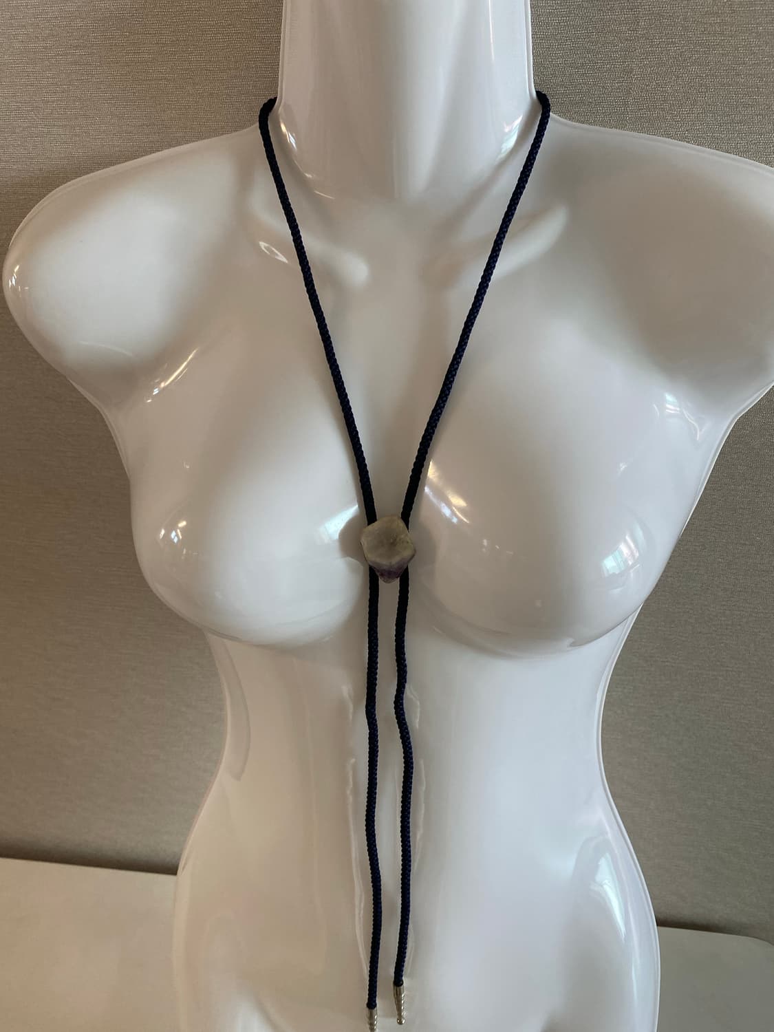 자수정 볼로타이 목걸이 빈티지 상품이미지6