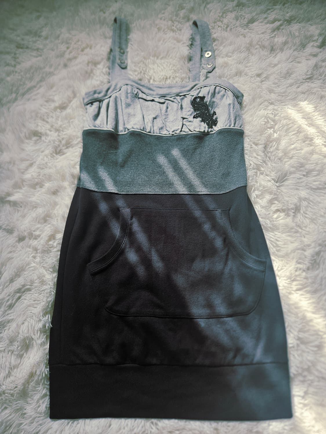 ☆MLB☆ 빈티지 와펜원피스 상품이미지1