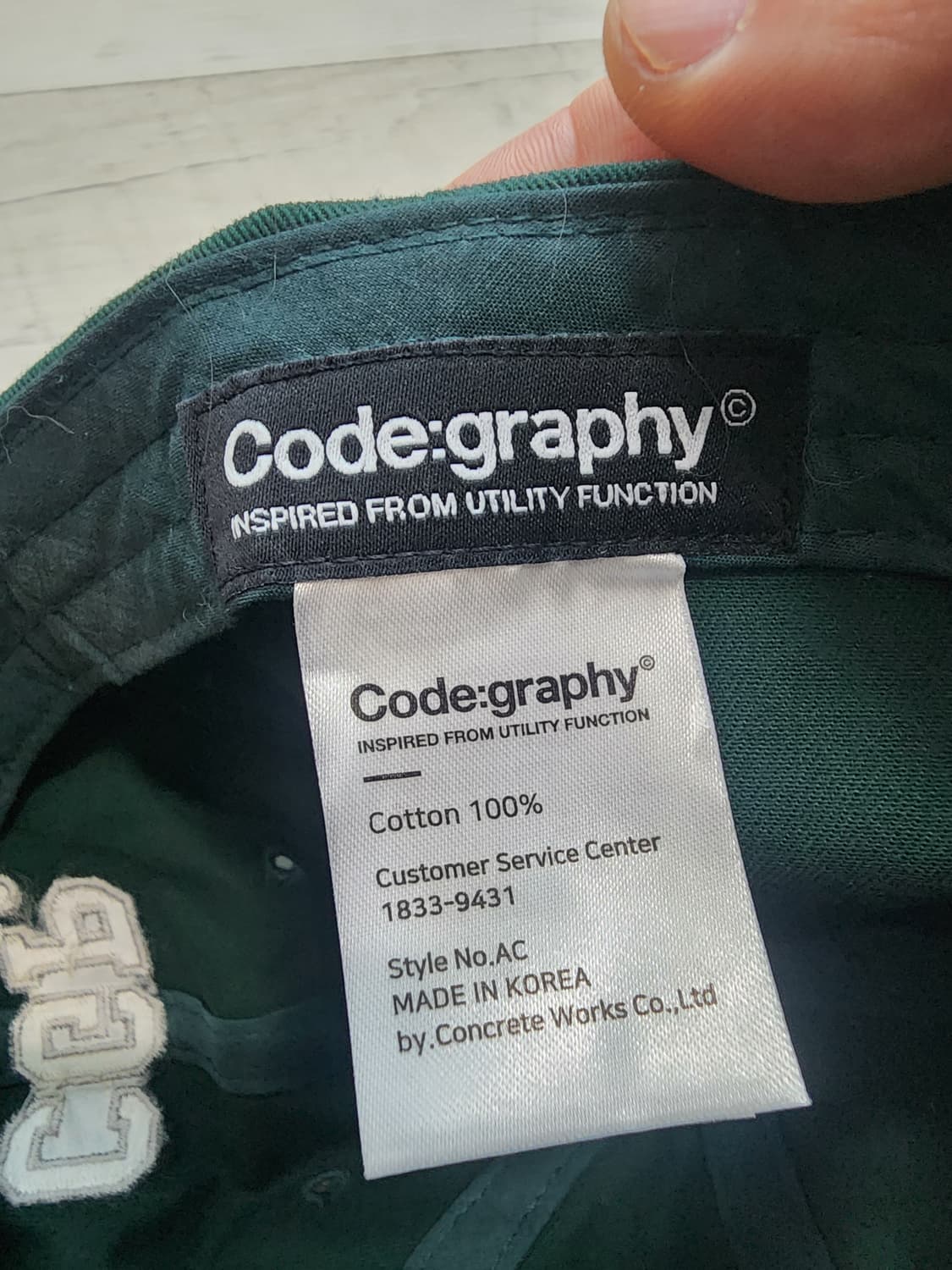 남여공용 볼캡 2개 일괄 팜. JEEP 지프&코드그라피 야구 모자 F 상품이미지4