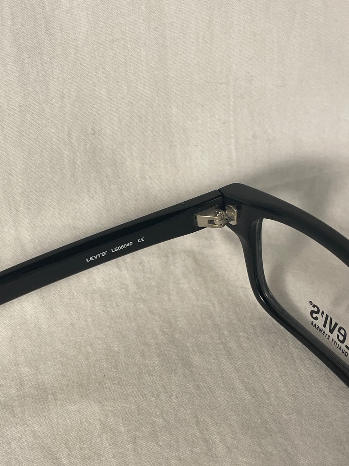 Levi's 리바이스 블랙 라운드스퀘어 뿔테 빈티지 긱시크안경 상품이미지6
