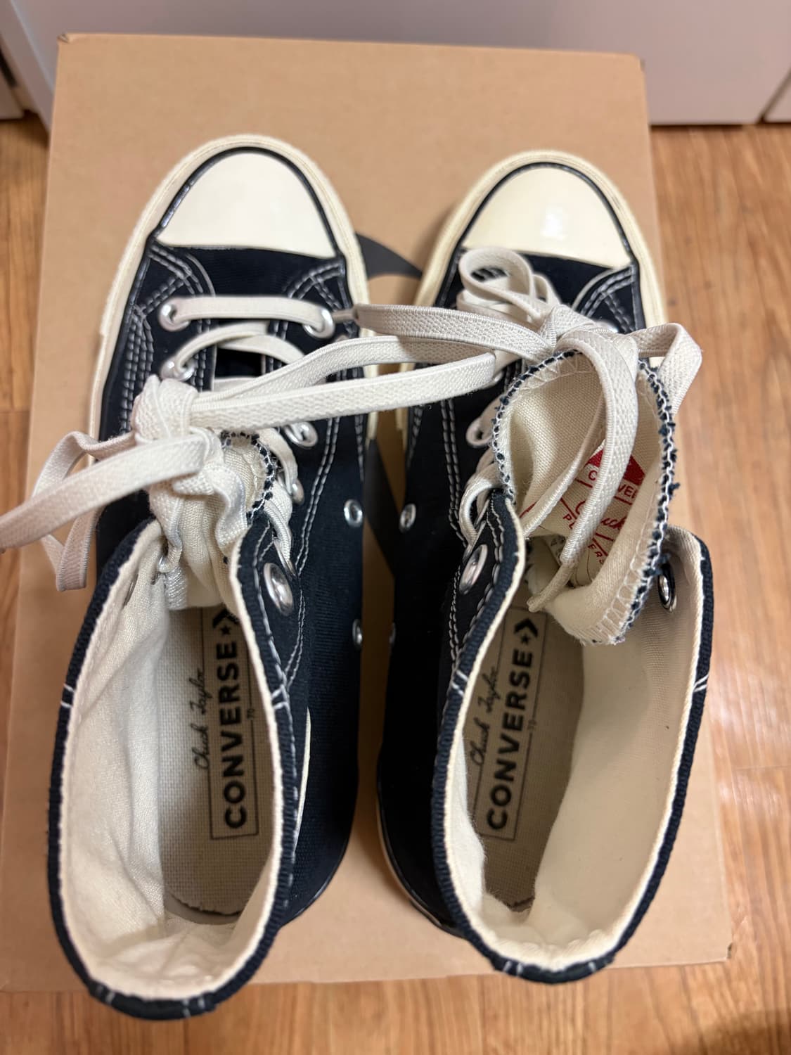 컨버스 척70 하이 블랙 230사이즈 상품이미지3