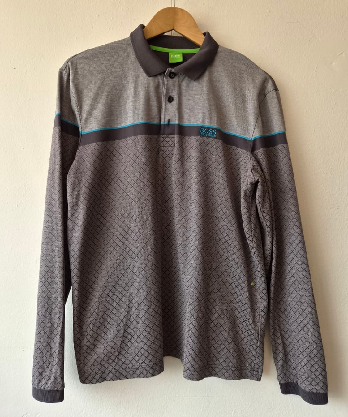 휴고보스 남성 긴팔PK카라티셔츠
 상품이미지1